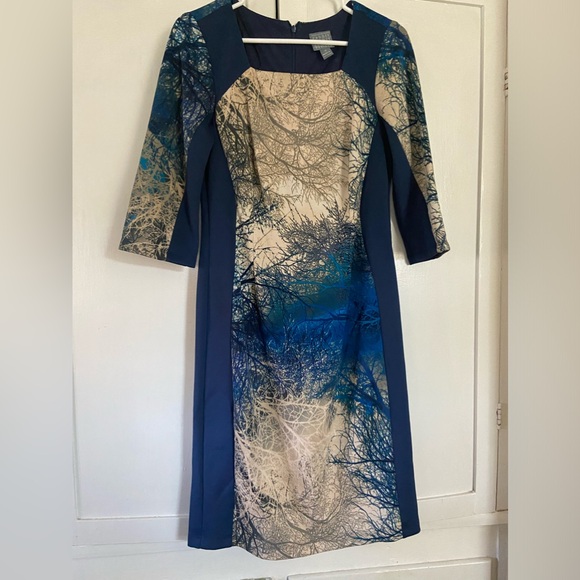 Rabbit Rabbit Rabbit Design Forest Sheath Dress - Picture 1 of 4